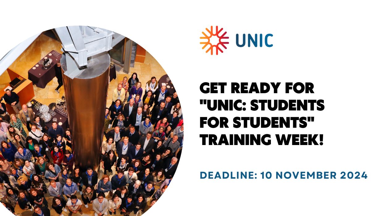 Get Ready for "UNIC: Students for Students" training week! 