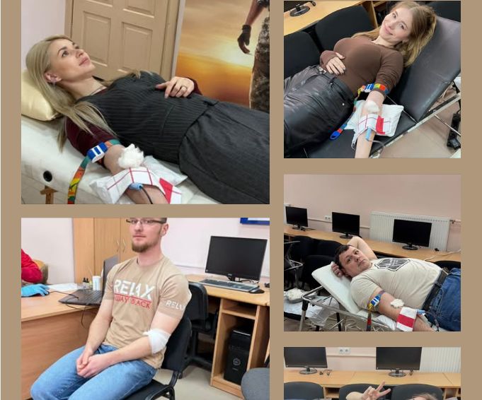 Загальноуніверситетська акція здачі донорської крові.