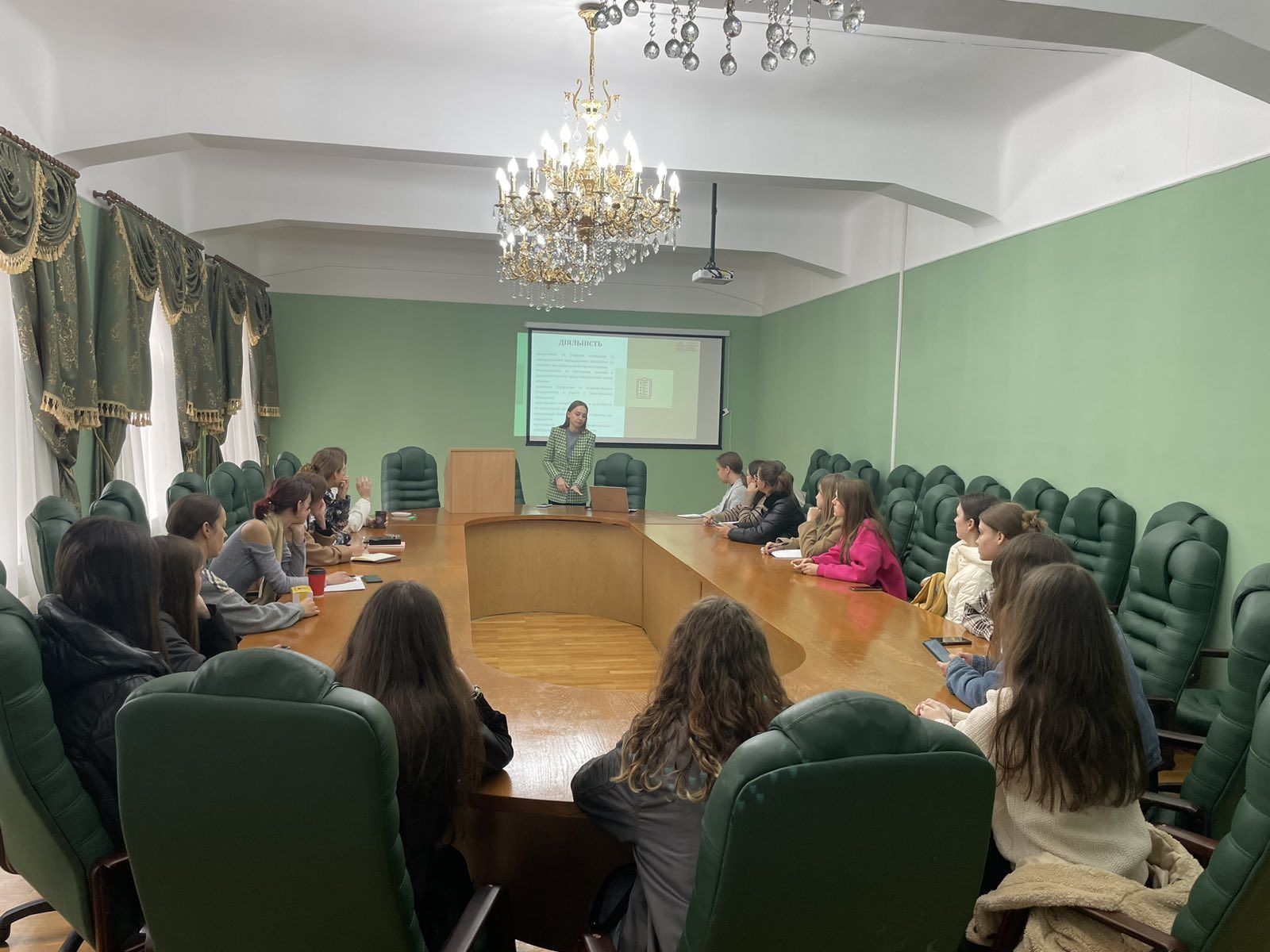 Зустріч з Драпак А.