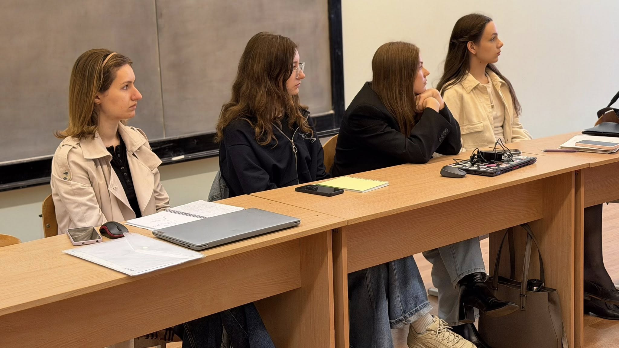 зустріч студентів 3 курсу з Георгієм Мацьком та Георгієм Цікалом