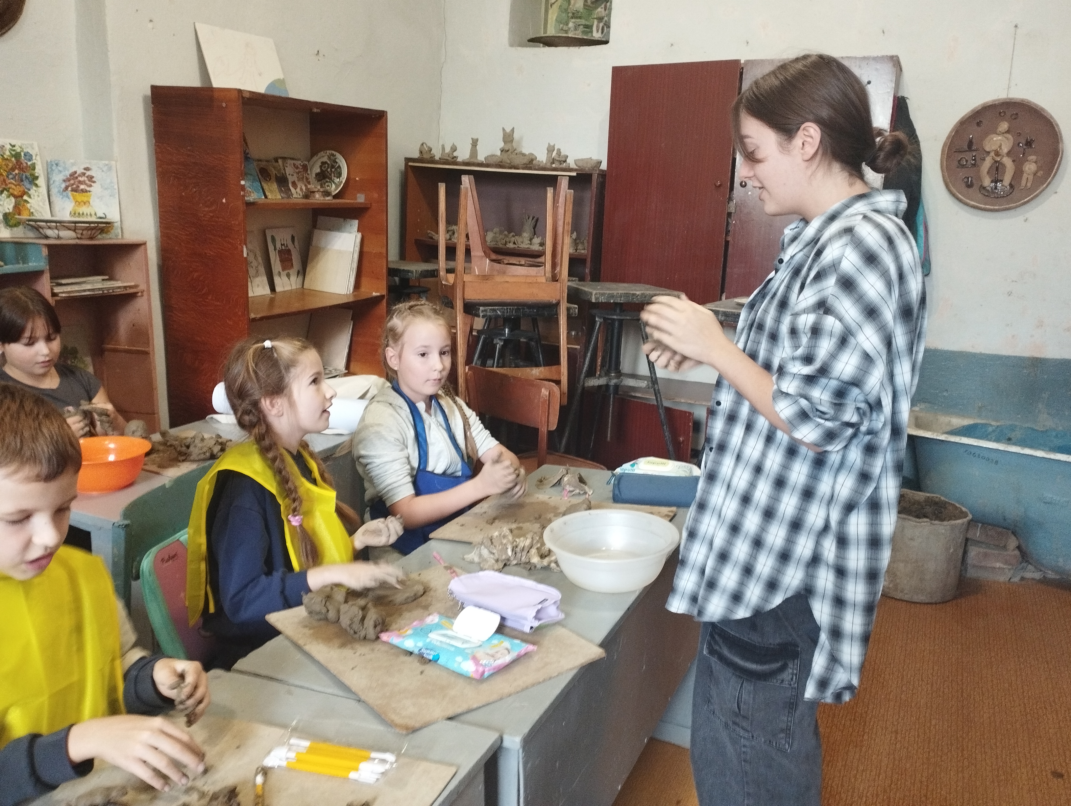 Проходження практики в Кіцманській художній школі