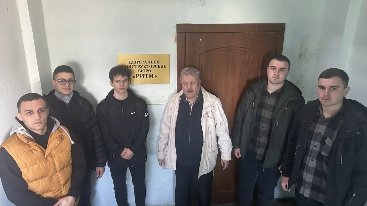 Відвідування студентами ЦКБ "Ритм".
