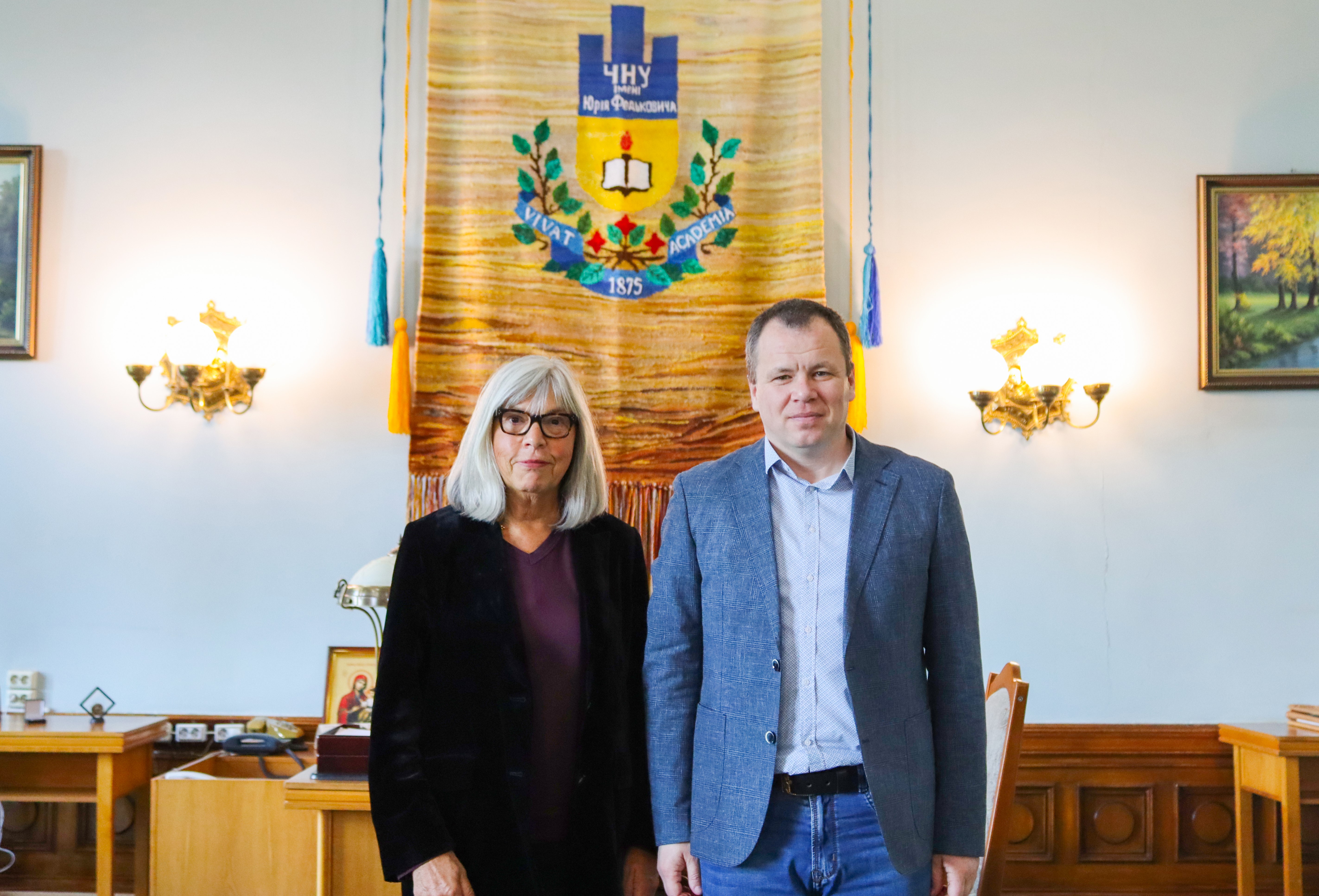 Ребекка Гармс у ЧНУ: про політичну підтримку України та культурну дипломатію