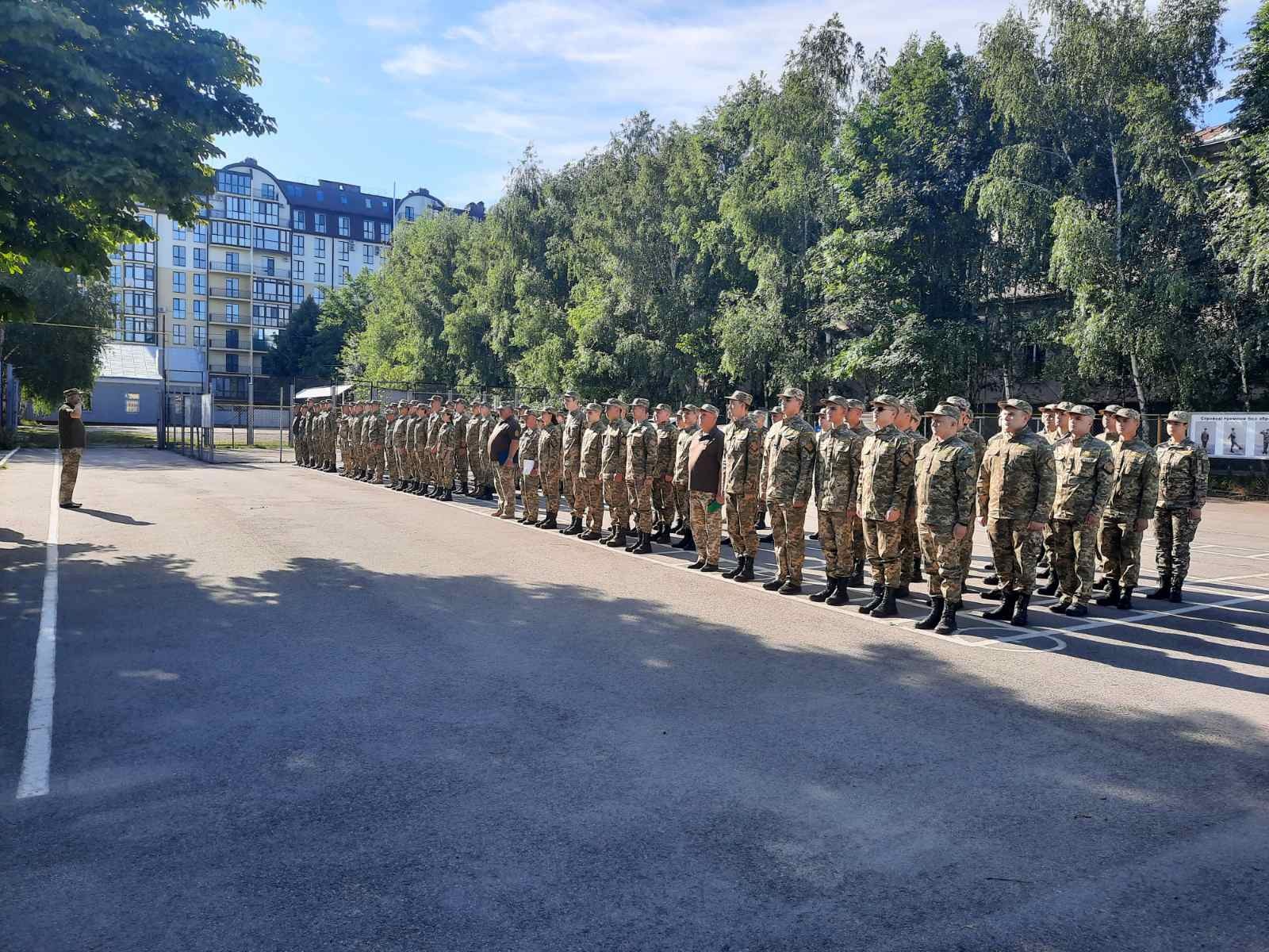 День відкритих дверей кафедри військової підготовки