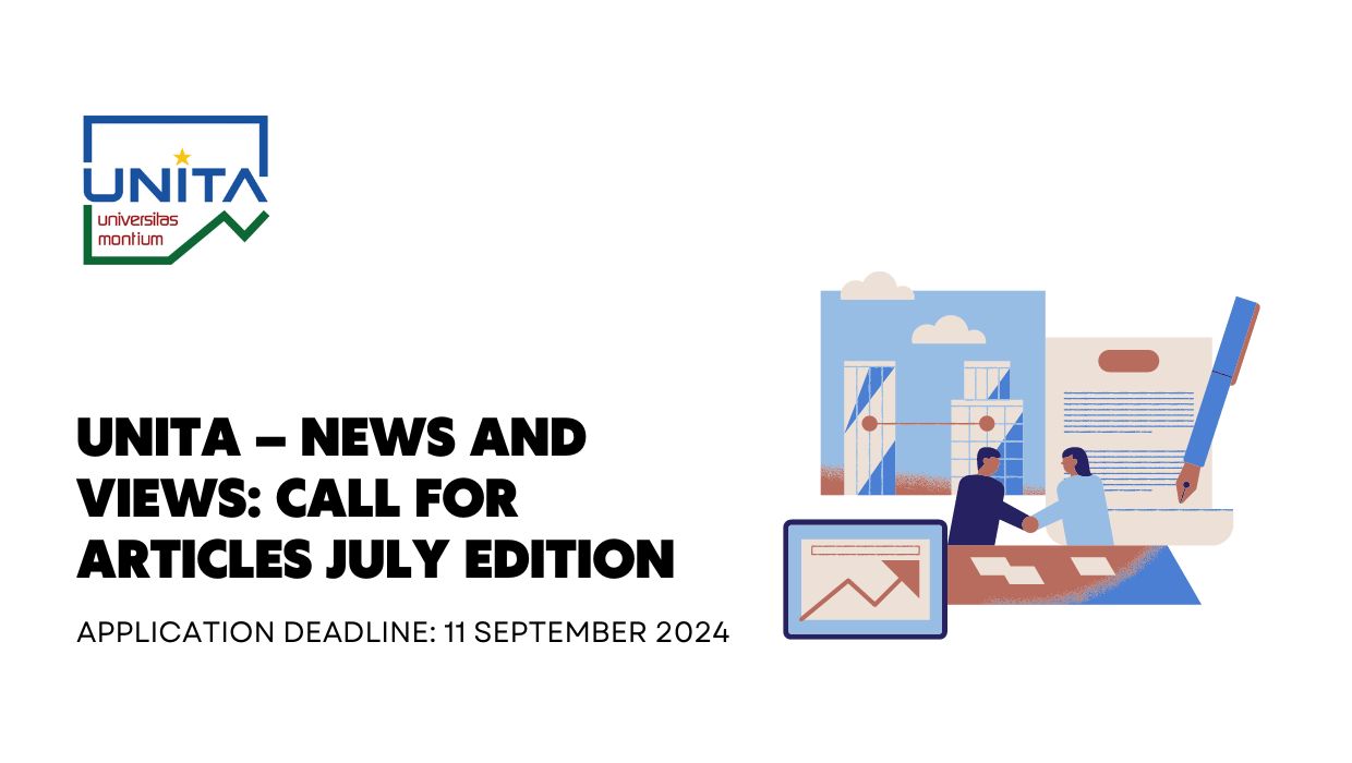 UNITA – News and Views: Call for articles July edition