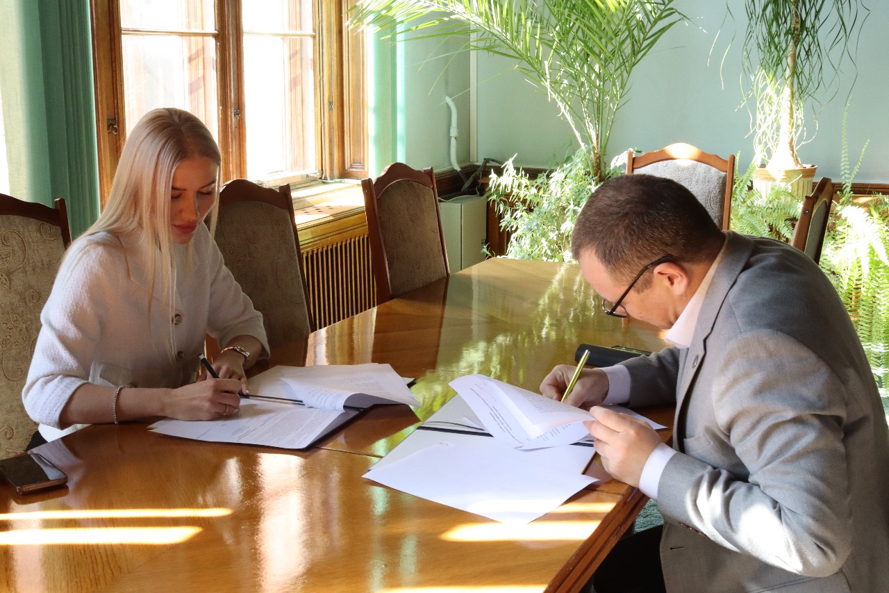 Університет підписав Меморандум і Договір з БО "Цвічена нація" для підтримки обдарованих студентів