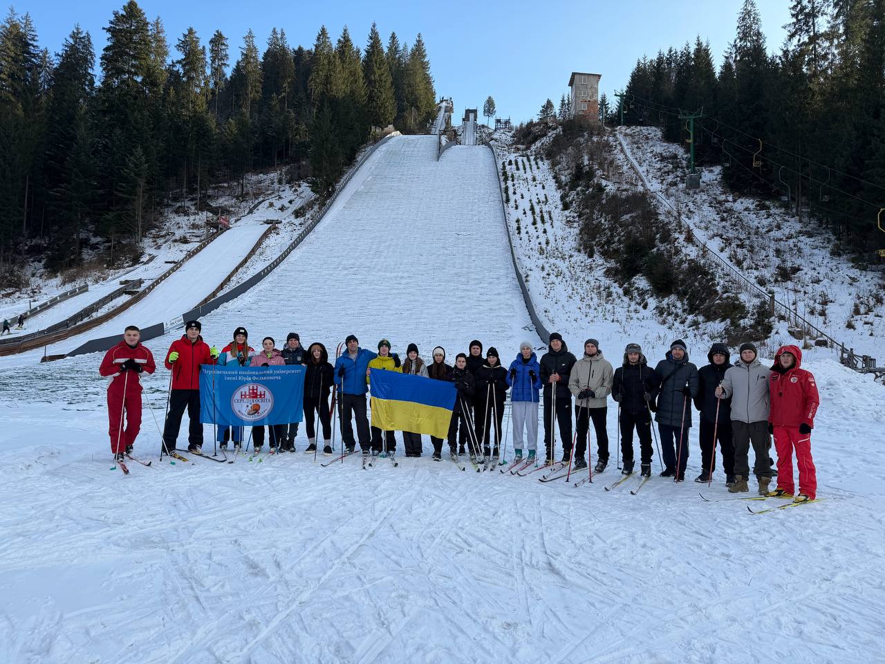 Гартуючи професіоналів: лижний збір студентів Чернівецького національного університету імені Юрія Федьковича у серці Карпат
