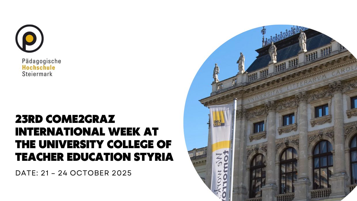 23rd Come2Graz International Week at the University College of Teacher Education Styria