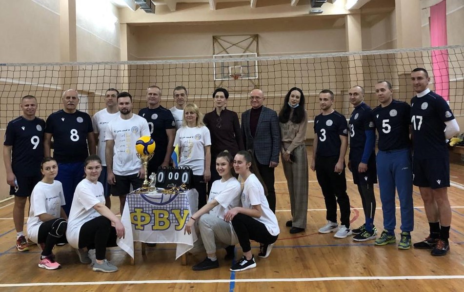 День Збройних  Сил  України. Волейбольний турнір пам’яті  першого  декана  В.П. Чабаненка