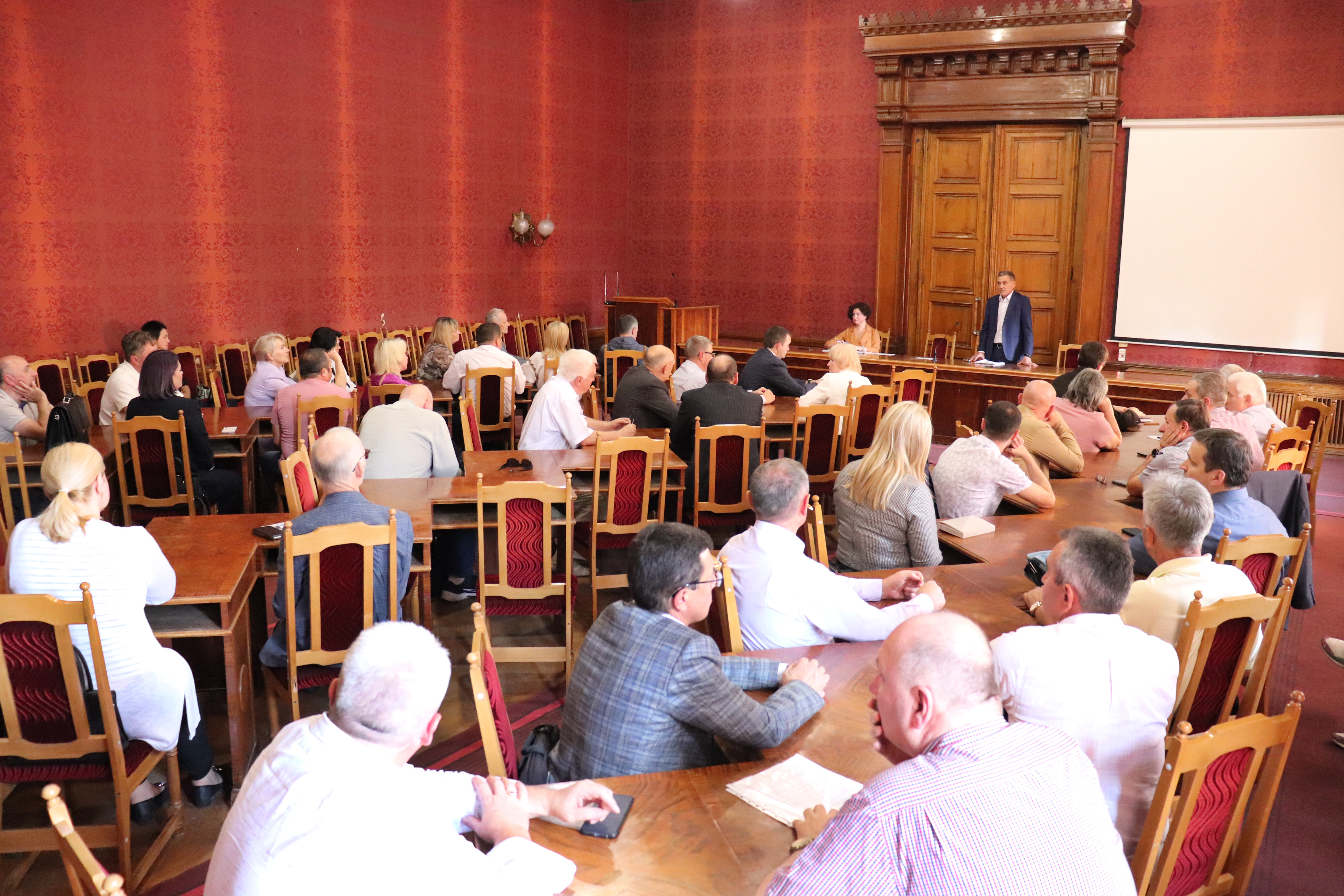 Перше засідання нового складу Вченої ради університету