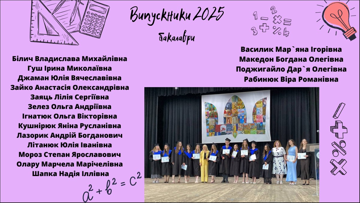 випускники 2025 бакалаври