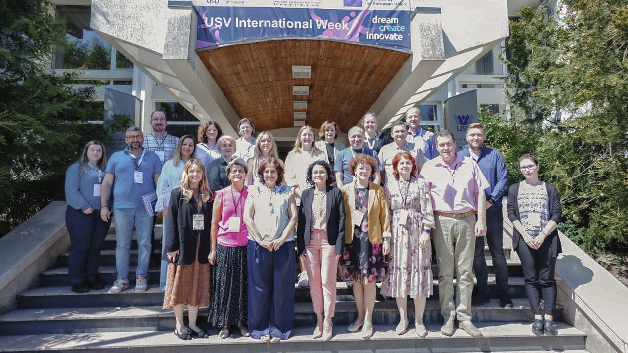 International Staff Week на базі Сучавського університету імені Штефана чел Маре