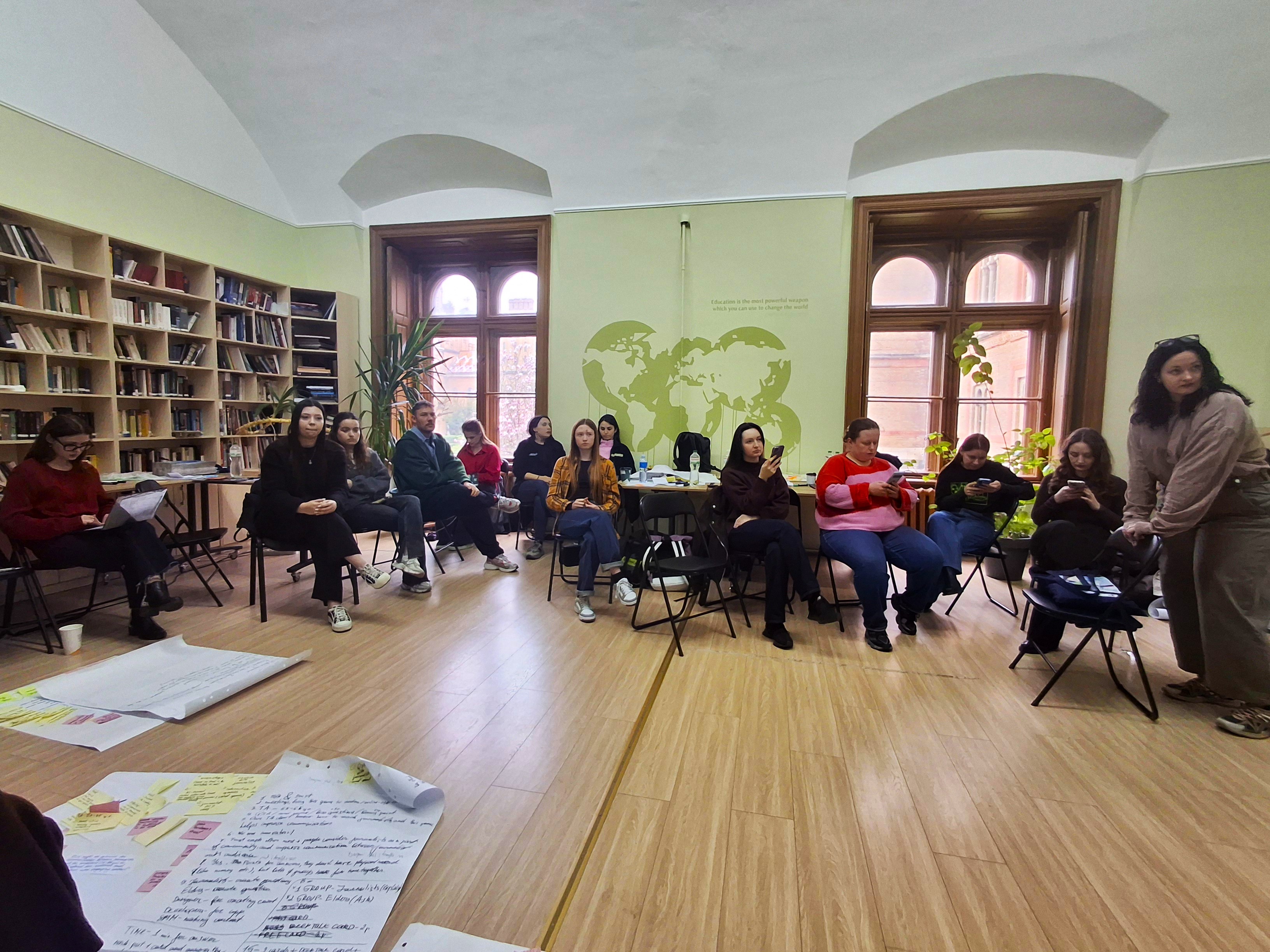 У ЧНУ провели тренінг із гейміфікації для створення медіаконтенту 